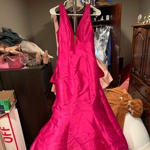 Pink jovani